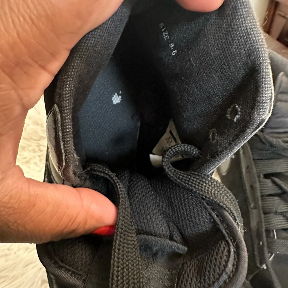 Nike Womens Blazer High Suede Black 317808-003 Size 8.5 - Picture 8 of 12